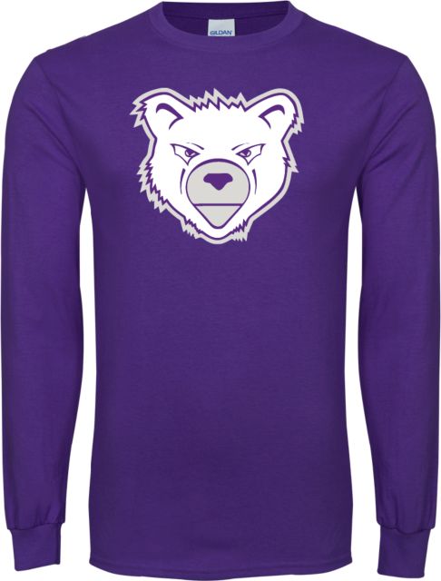 Harcum Long Sleeve T Shirt Bear Head - ONLINE ONLY