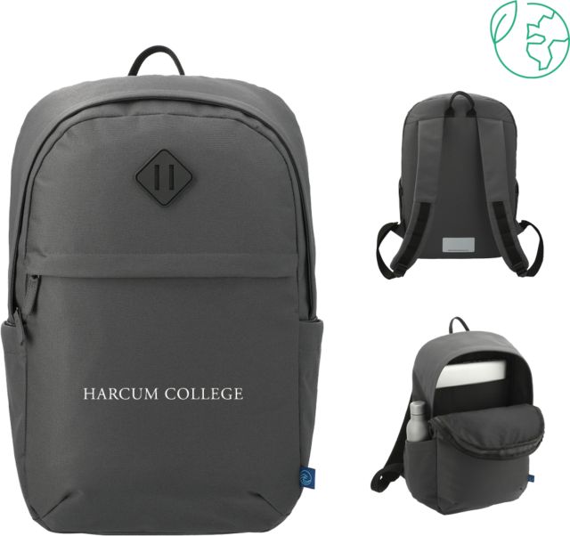 Harcum Repreve Ocean Commuter Computer Backpack Harcum College - ONLINE ONLY