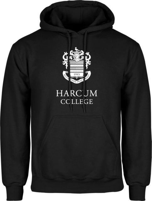 Harcum Fleece Hoodie Primary Mark - ONLINE ONLY
