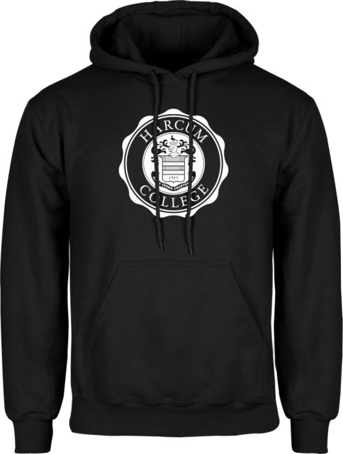 Harcum Fleece Hoodie College Seal - ONLINE ONLY