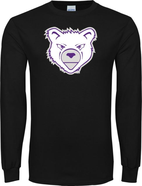 Harcum Long Sleeve T Shirt Bear Head - ONLINE ONLY