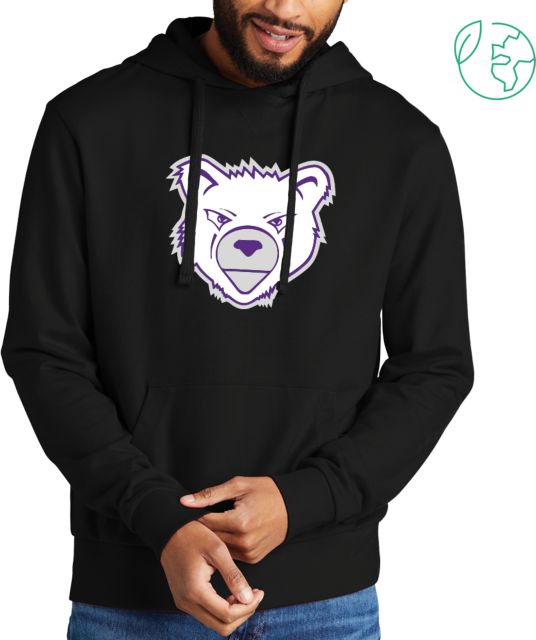 Harcum Allmade Organic French Terry Pullover Hoodie Primary Mark - ONLINE ONLY