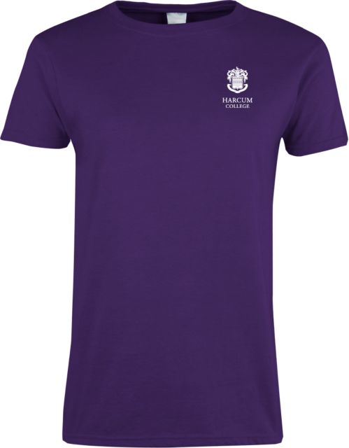 Harcum Womens Short Sleeve Tee Primary Mark - ONLINE ONLY