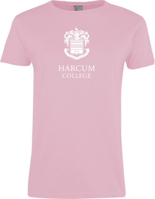 Harcum Womens Short Sleeve Tee Primary Mark - ONLINE ONLY
