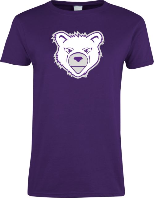 Harcum Womens Short Sleeve Tee Bear Head - ONLINE ONLY