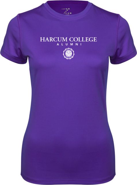 Harcum Ladies Syntrel Performance Tee Harcum College Alumni - ONLINE ONLY