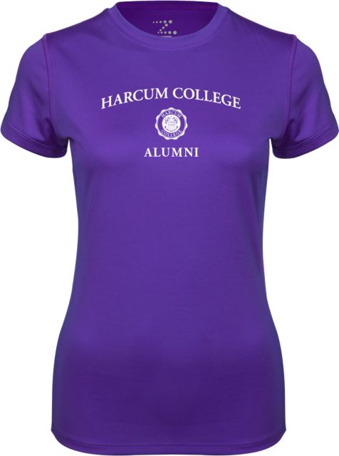 Harcum Ladies Syntrel Performance Tee Harcum College Alumni - ONLINE ONLY
