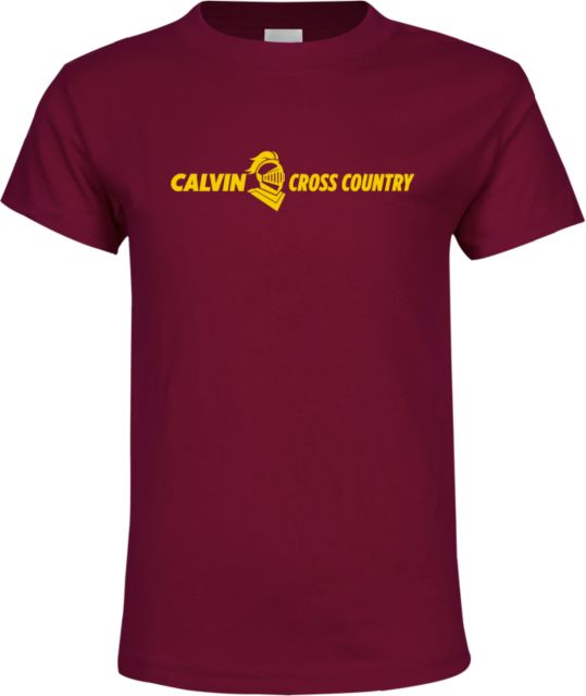 Calvin Univ Youth T Shirt Cross Country Horizontal - ONLINE ONLY