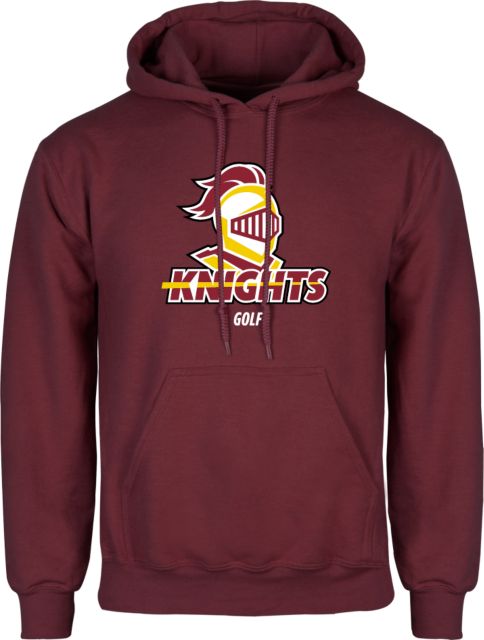 Calvin Univ Fleece Hoodie Golf Stacked - ONLINE ONLY