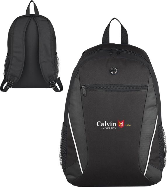Calvin Univ Homerun Computer Backpack University Logo 1876 Horizontal - ONLINE ONLY