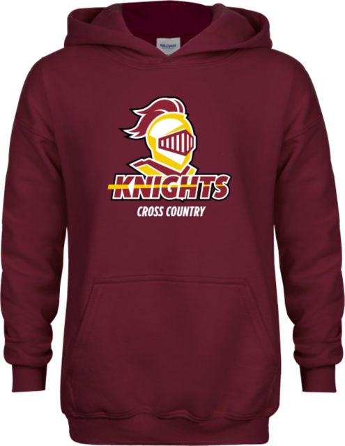 Calvin Univ Youth Fleece Hoodie Cross Country Stacked - ONLINE ONLY