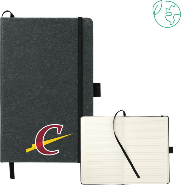 Calvin Univ 5.5 x 8.5 FSC Mix Recycled Leather Bound Journal Athletic C - ONLINE ONLY