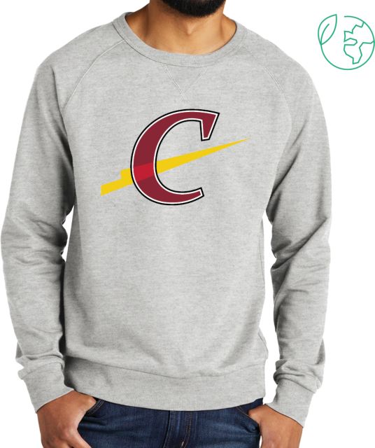 Calvin Univ Allmade Organic French Terry Crewneck Sweatshirt Athletic C - ONLINE ONLY