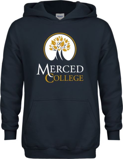Merced College Youth Fleece Hoodie Primary Logo - ONLINE ONLY