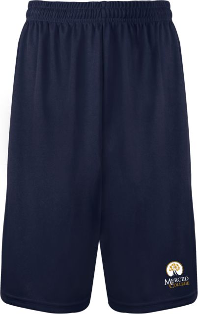 Merced College Performance Classic 9 Inch Short Primary Logo - ONLINE ONLY