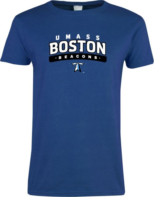 UMass Boston Ladies T-Shirt Arched UMass Boston Beacons - ONLINE ONLY