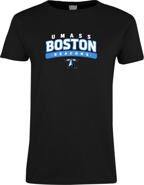 UMass Boston Ladies T-Shirt Arched UMass Boston Beacons - ONLINE ONLY