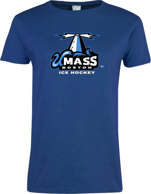 UMass Boston Ladies T-Shirt Ice Hockey - ONLINE ONLY