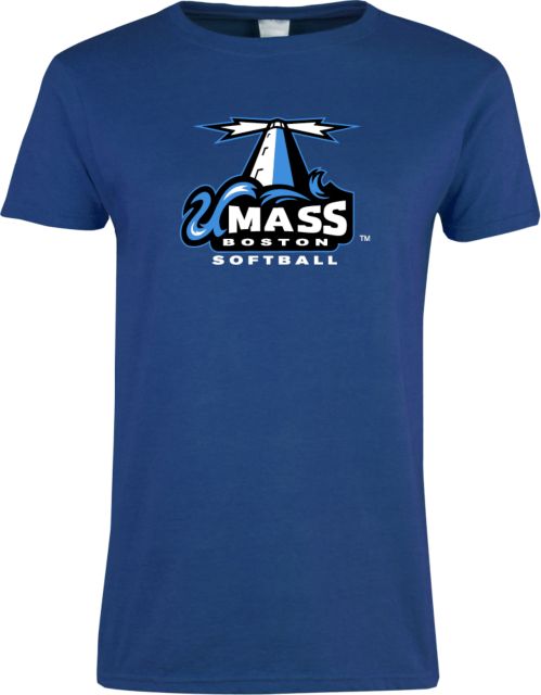 UMass Boston Ladies T-Shirt Softball - ONLINE ONLY