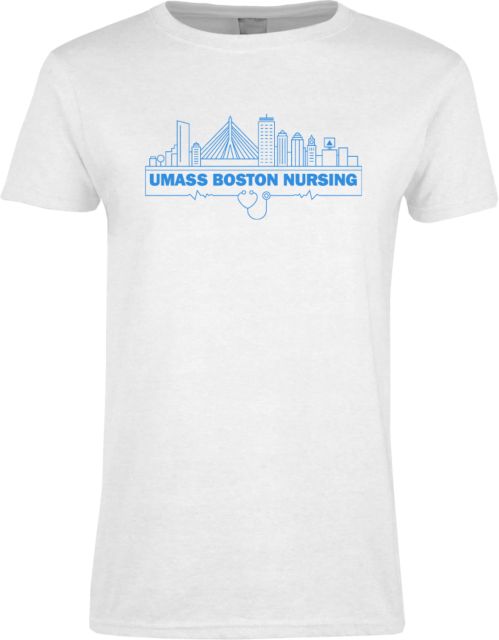 UMass Boston Ladies T Shirt UMB Nursing - ONLINE ONLY