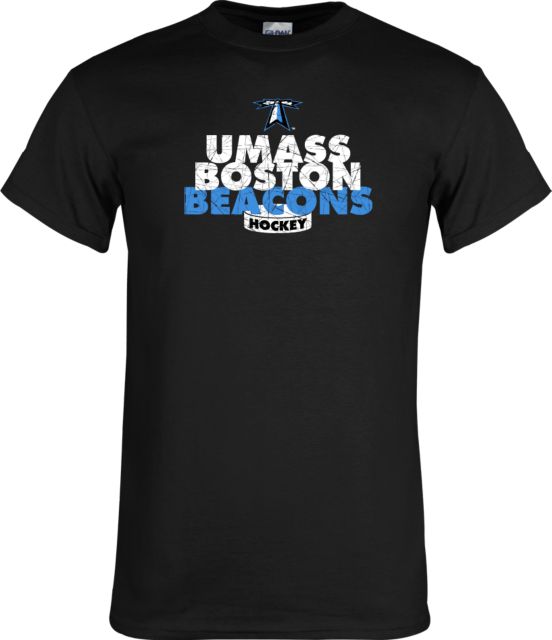 UMass Boston T-Shirt UMass Boston Beacons Hockey Distressed - ONLINE ONLY