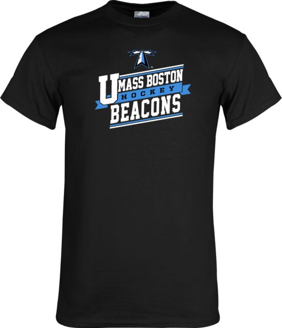 UMass Boston T-Shirt UMass Boston Beacons Hockey Slanted - ONLINE ONLY