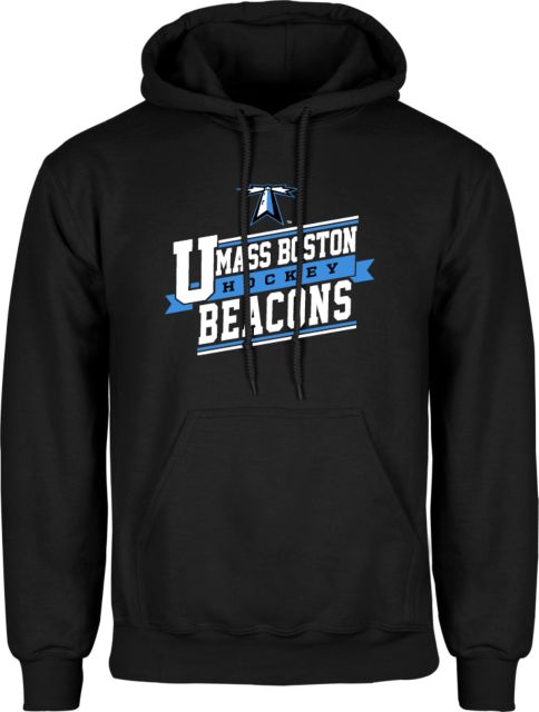 UMass Boston Fleece Hoodie UMass Boston Beacons Hockey Slanted - ONLINE ONLY
