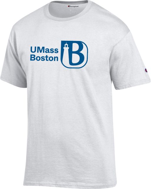 UMass Boston Champion T Shirt UMass Boston Wordmark - ONLINE ONLY