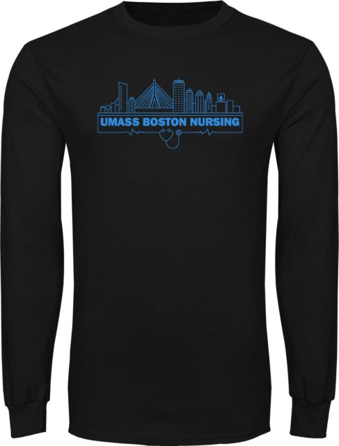 UMass Boston Long Sleeve T Shirt UMB Nursing - ONLINE ONLY