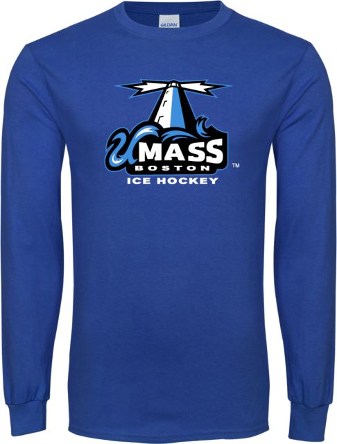 UMass Boston Long Sleeve T-Shirt Ice Hockey - ONLINE ONLY