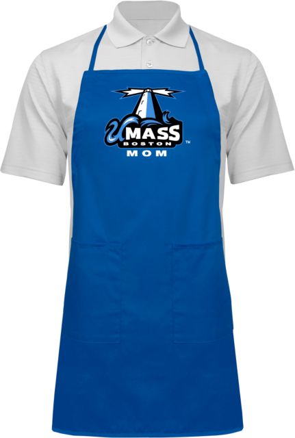 UMass Boston Full Length Apron Mom - ONLINE ONLY