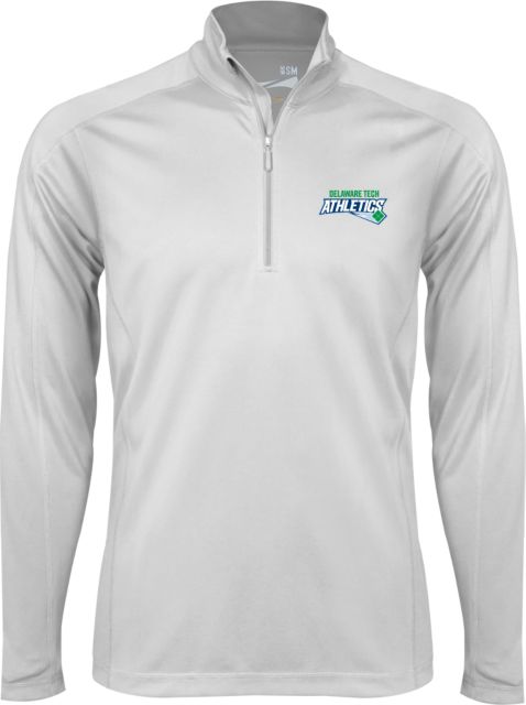 Delaware Tech CC Syntrel Interlock 1/4 Zip Delaware Tech Priamary Mark - ONLINE ONLY