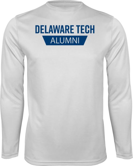 Delaware Tech CC Performance Longsleeve Shirt Delaware Tech Alumni - ONLINE ONLY