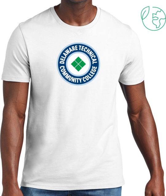 Delaware Tech CC Allmade Organic Cotton Tee Delaware Tech Diamond Circle - ONLINE ONLY