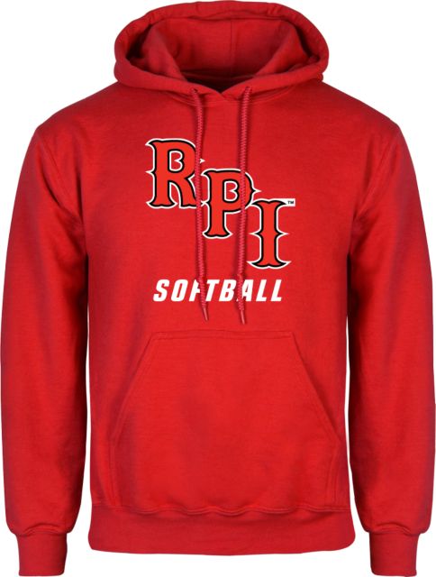 RPI Fleece Hoodie Softball - ONLINE ONLY