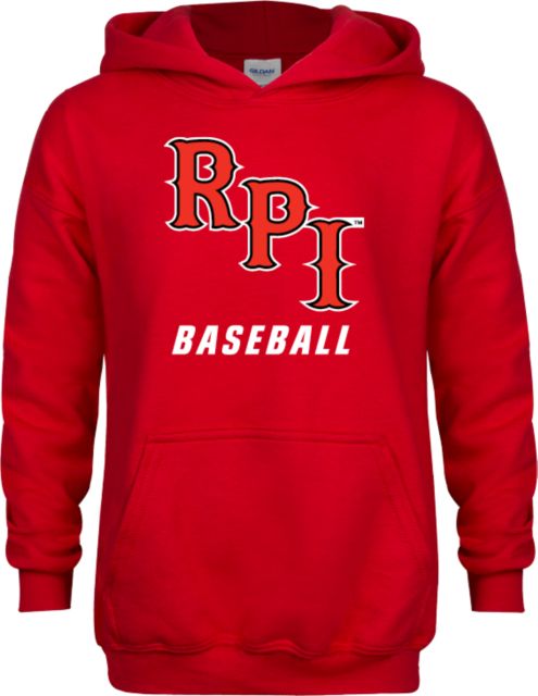 RPI Youth Fleece Hoodie Baseball - ONLINE ONLY