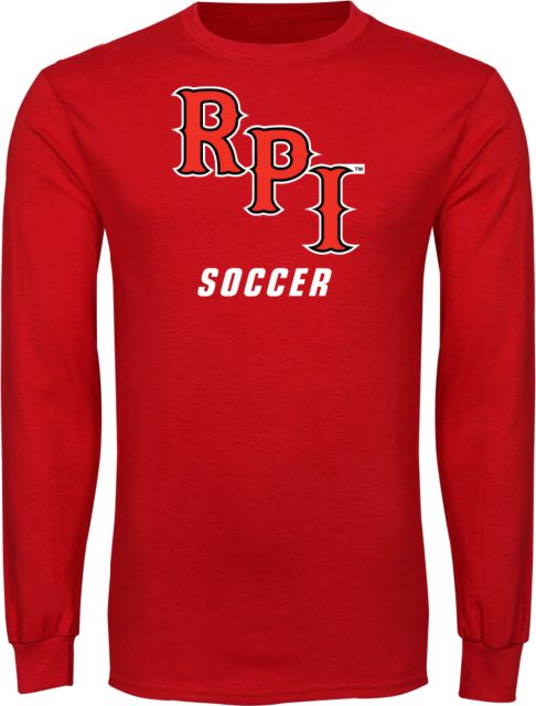 RPI Long Sleeve T Shirt Soccer - ONLINE ONLY