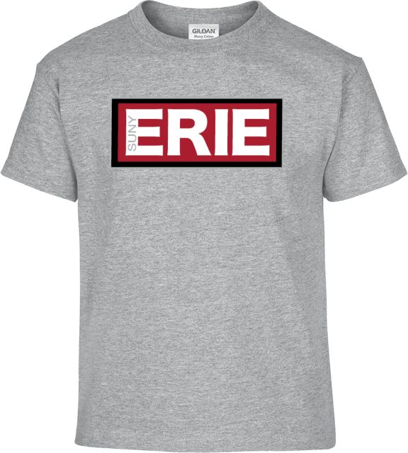 Erie CC Youth T Shirt SUNY Erie Wordmark - ONLINE ONLY