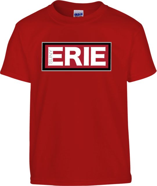 Erie CC Youth T Shirt SUNY Erie Wordmark - ONLINE ONLY