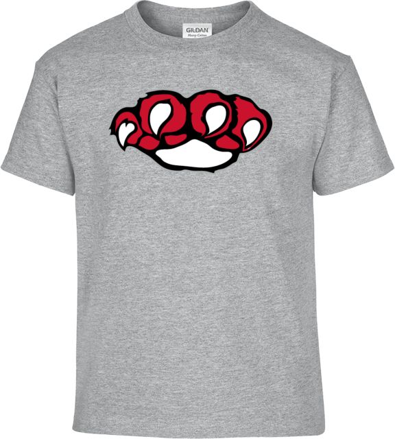 Erie CC Youth T Shirt SUNY Erie Mascot Paw - ONLINE ONLY