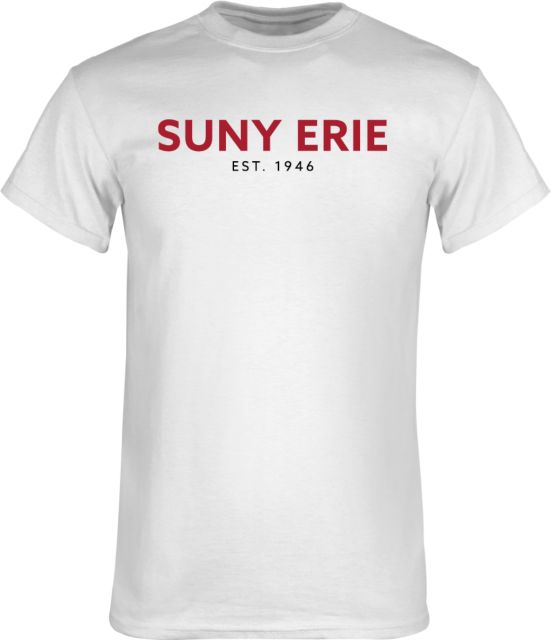Erie CC T Shirt SUNY Erie Est. 1946 Wordmark - ONLINE ONLY