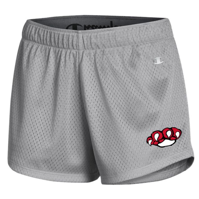 Erie CC Champion Womens Mesh Short SUNY Erie Mascot Paw - ONLINE ONLY