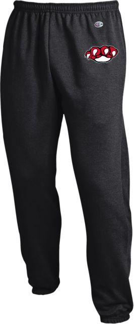 Erie CC Champion Banded Bottom Sweatpants SUNY Erie Mascot Paw - ONLINE ONLY
