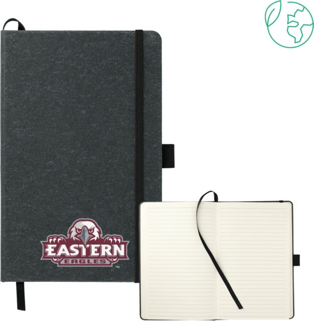Eastern 5.5 x 8.5 FSC Mix Recycled Leather Bound Journal Official Logo - ONLINE ONLY