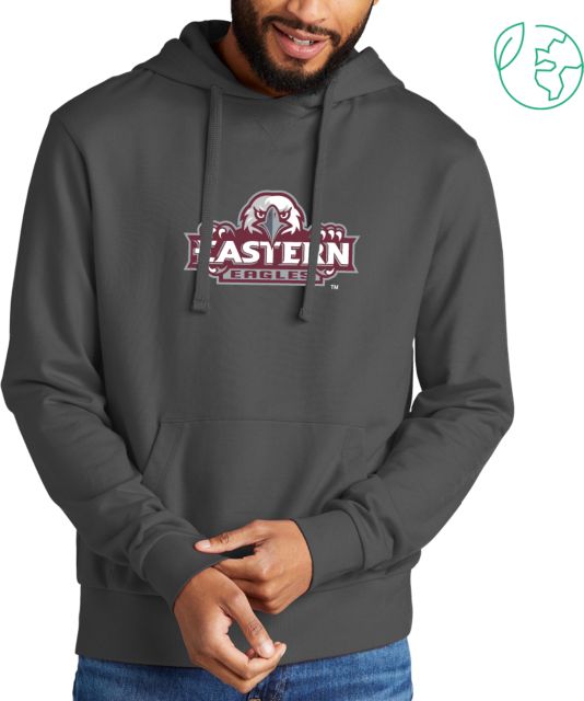 Eastern Allmade Dark Organic French Terry Pullover Hoodie Official Logo - ONLINE ONLY