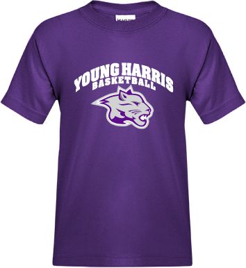 Young Harris Youth T Shirt Basketball - ONLINE ONLY