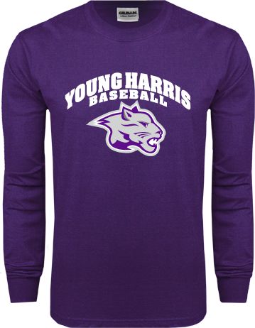 Young Harris Long Sleeve T Shirt Baseball - ONLINE ONLY