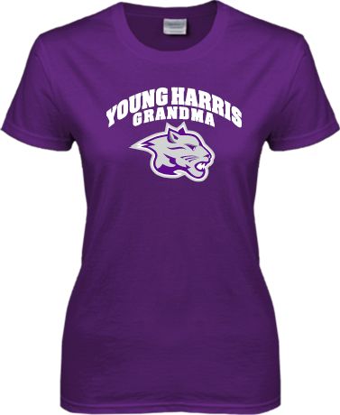 Young Harris Ladies T Shirt Grandma - ONLINE ONLY