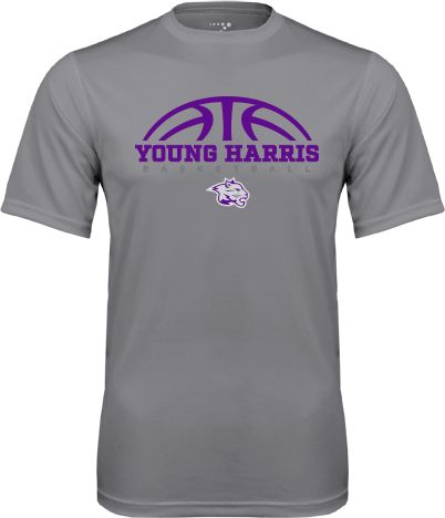 Young Harris Performance Tee Young Harris Basketball Half Ball - ONLINE ONLY