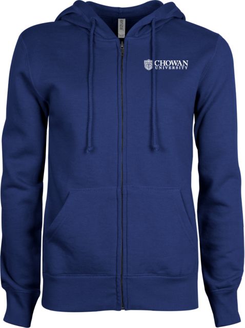 Chowan ENZA Womens Fleece Full Zip Hoodie Horizontal Primary Mark - ONLINE ONLY